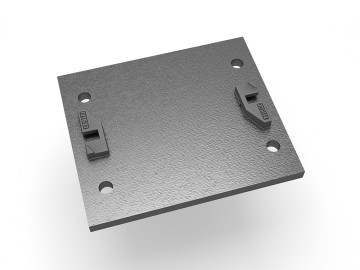 Steel Sole Plate | Rail Baseplate | Base Plate | Steel Backing Plate