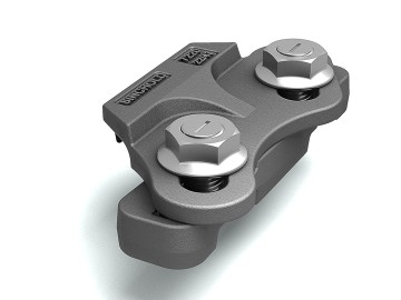 Welded Rail Clamps (Clips) For heavy-duty Gantry Cranes, Jib Cranes, STS Container Cranes, RMQC, EOT cranes etc.