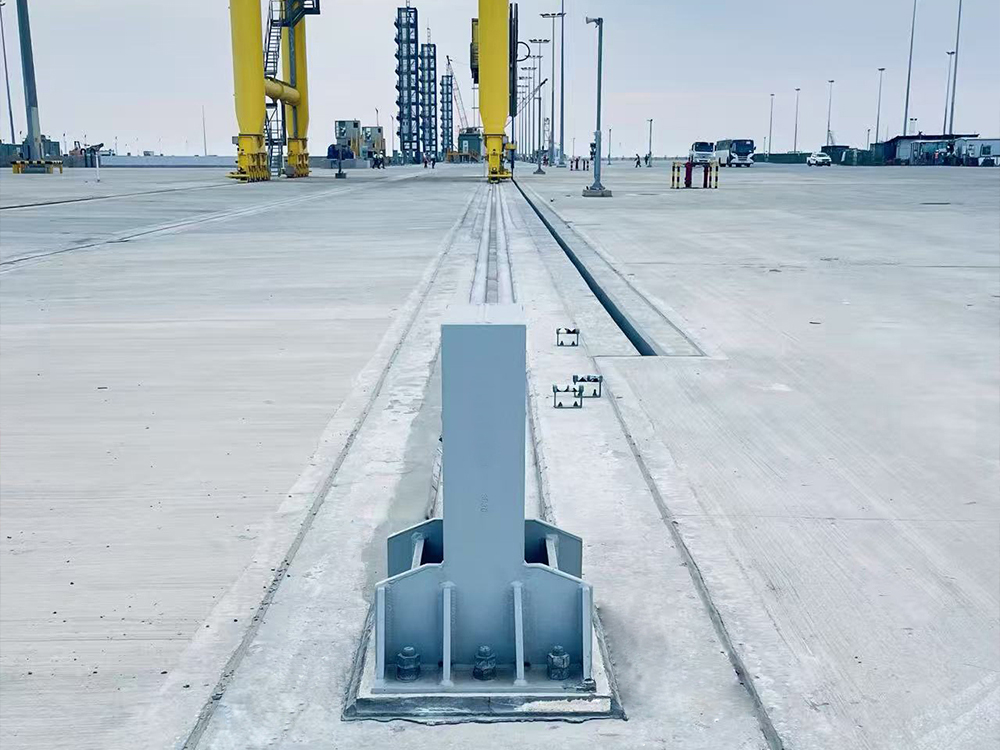 Buffer Stop (Heavy-Duty Crane Rail End Stopper) (1)