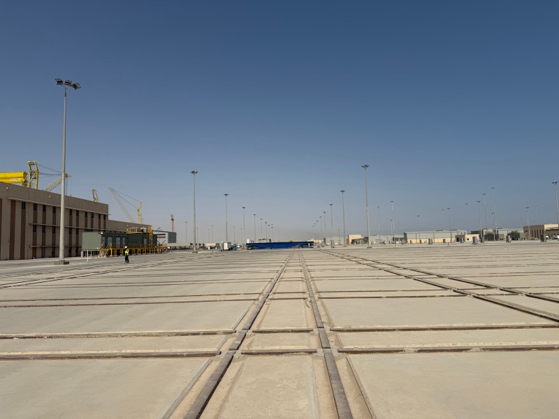 1 installed with rail A100 in Aramco's MYP, KSA
